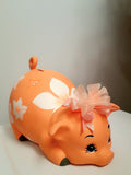 Piggy bank/personalized piggy bank/girls piggy bank/ceramic piggy bank/custom piggy bank/baby gift/baby shower gift