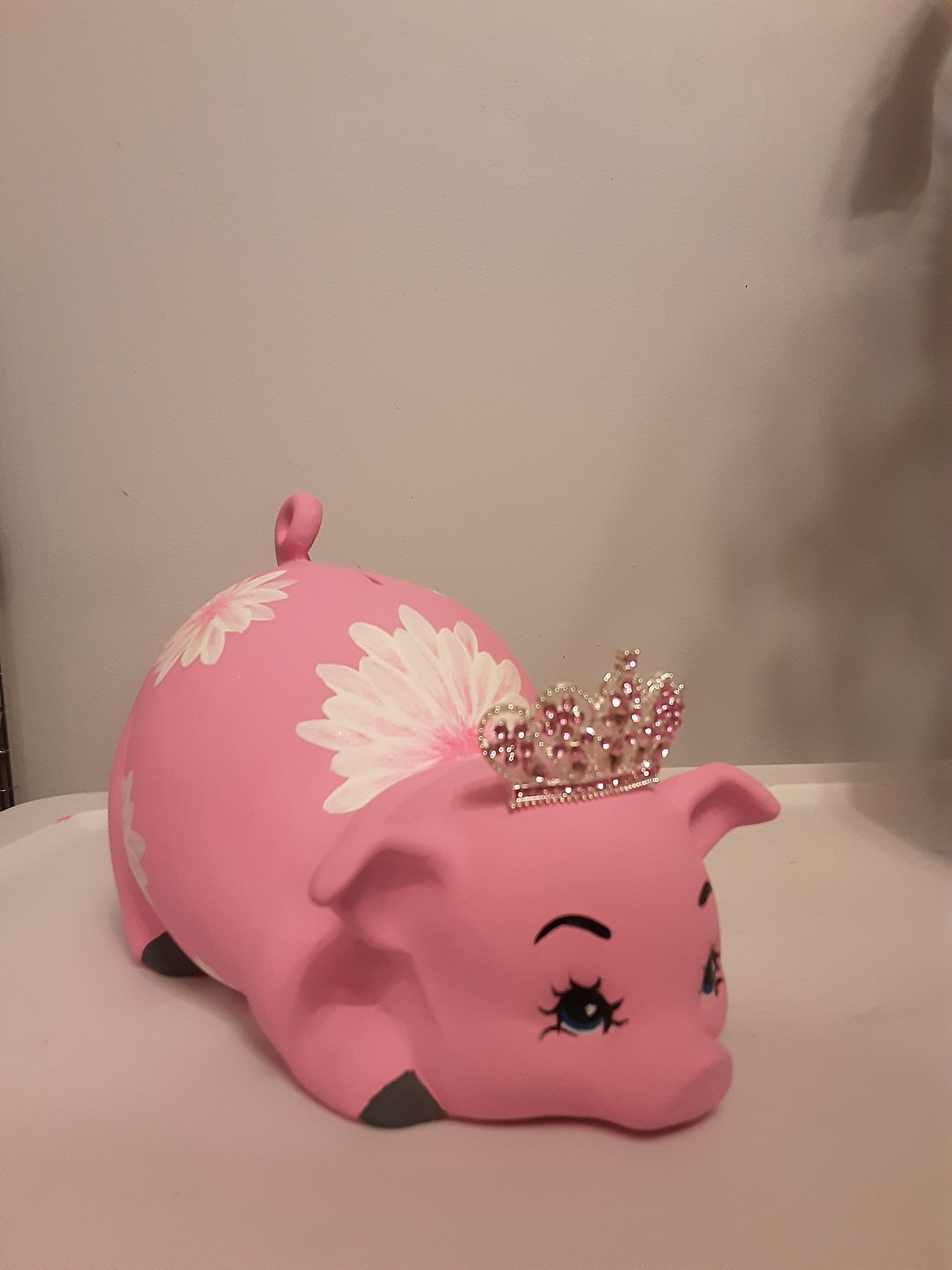 Personalized piggy bank/girls piggy bank/baby bank/baby gift/baby shower gift