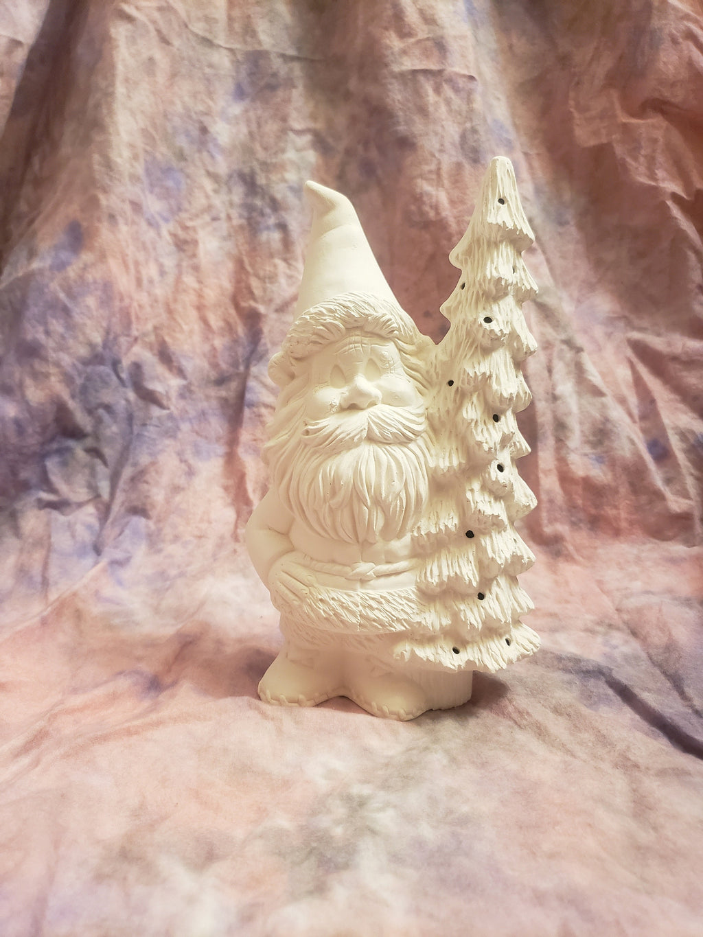 Paint your own Santa gnome with Christmas Tree