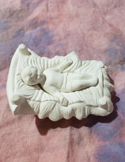 Nativity set: Bisque Baby Jesus