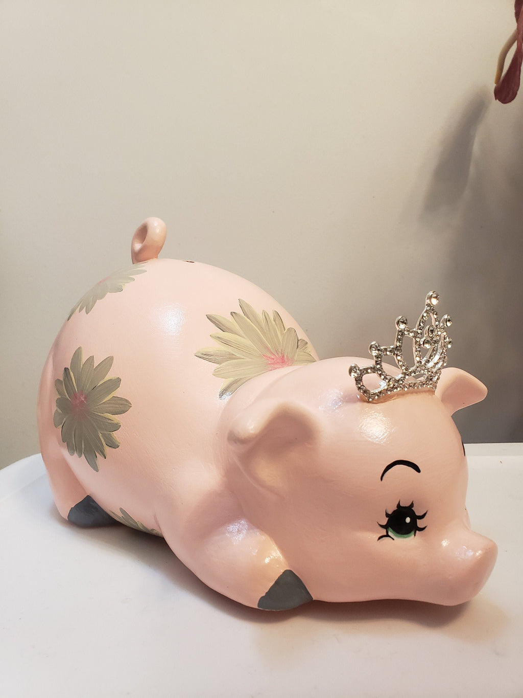 Piggy bank/large piggy bank/girls piggy bank/ceramics piggy bank/baby gift/baby shower gift