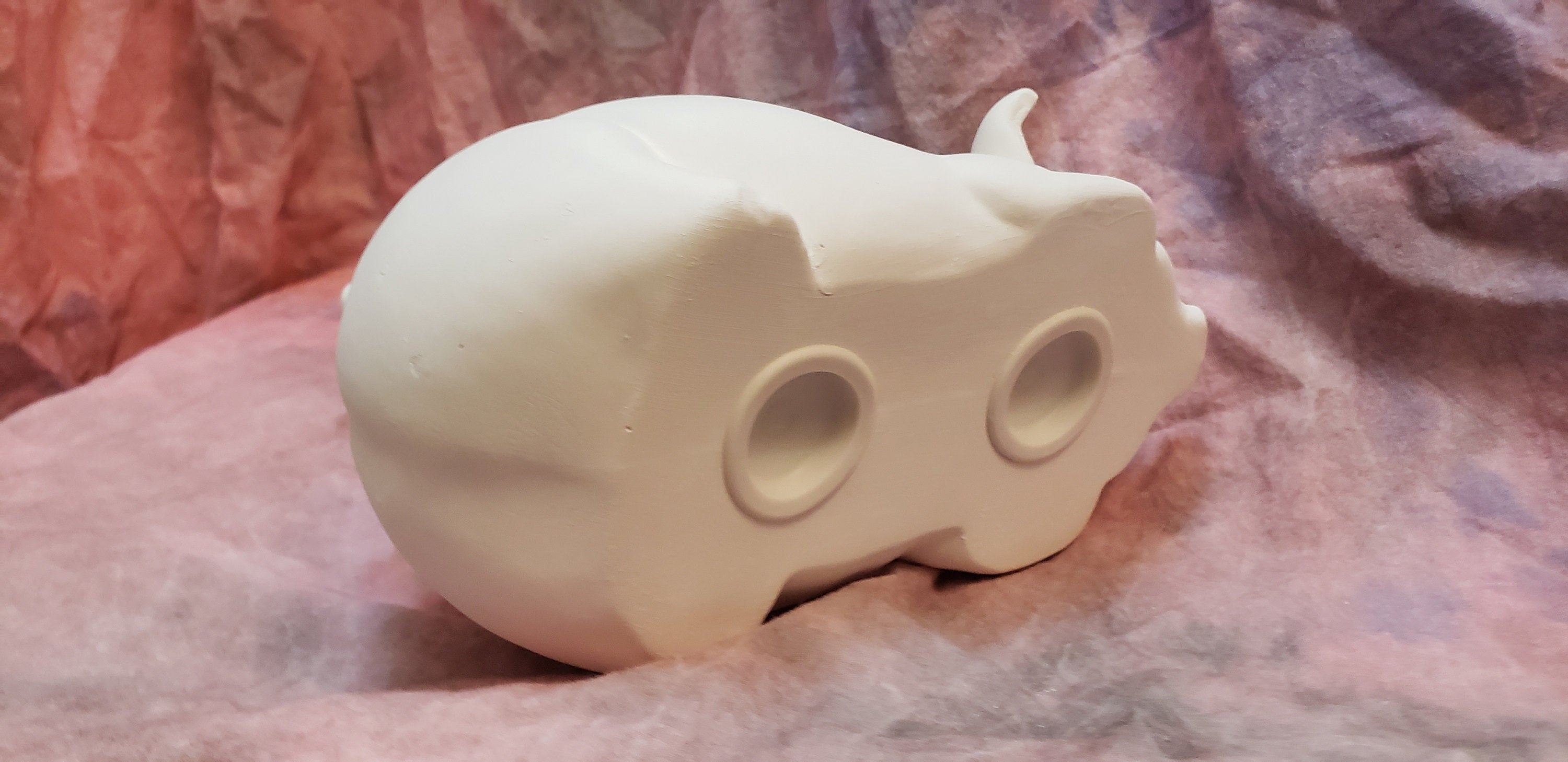 Ceramic bisque piggy bank/paint-your-own piggy bank