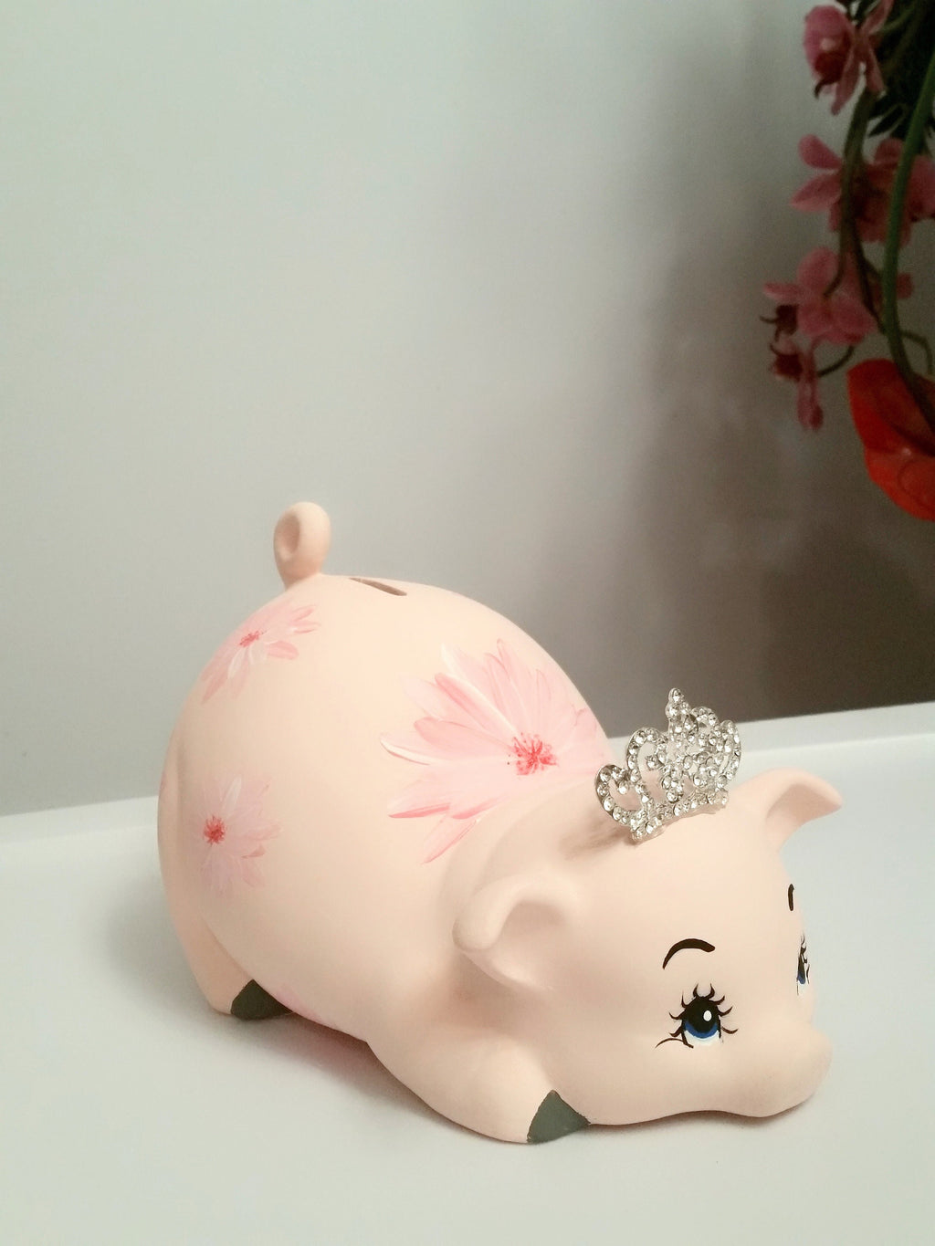 Personalized piggy bank/girls piggy bank/baby bank/baby gift/baby shower gift
