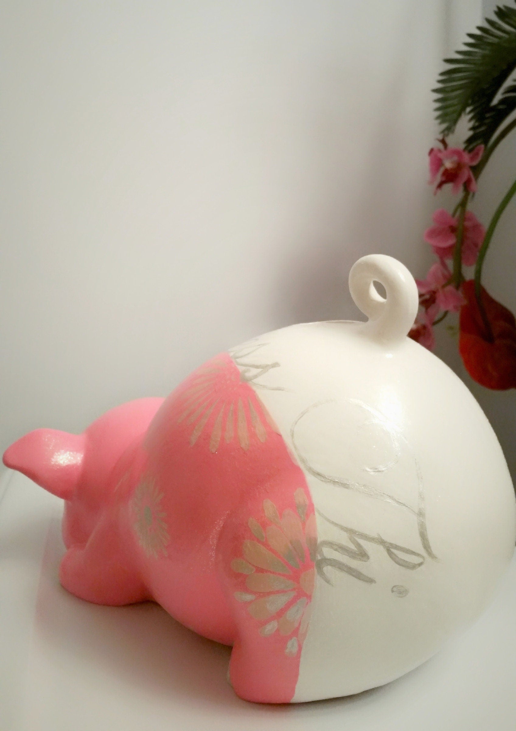 Personalized girls piggy bank, princess piggy bank, baby bank, piggy bank, girls piggy bank/ceramics piggy bank/Baby gift/Baby shower gift