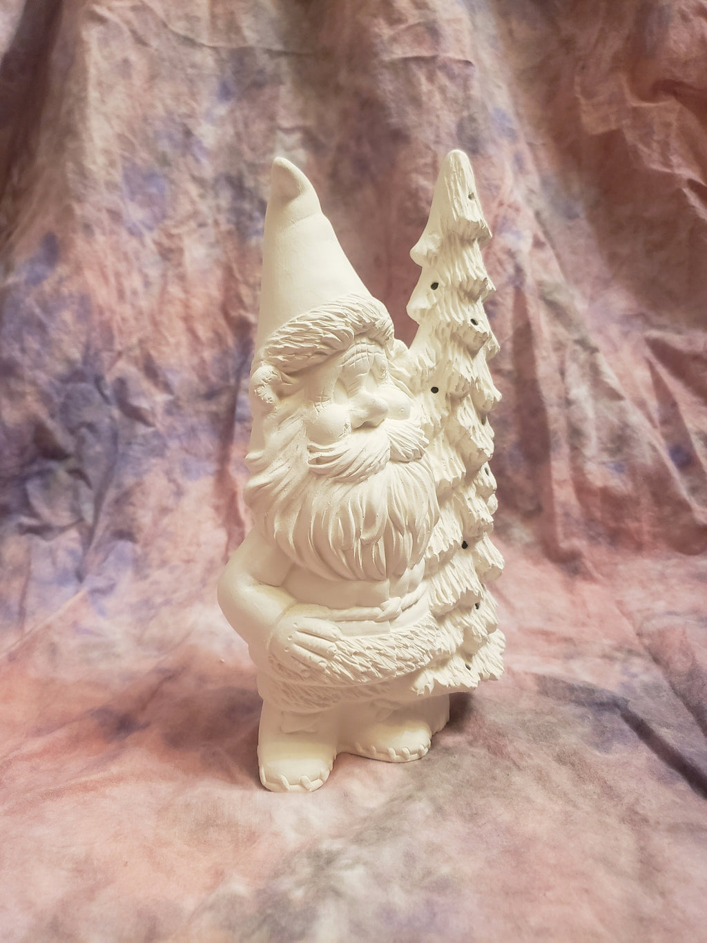 Paint your own Santa gnome with Christmas Tree