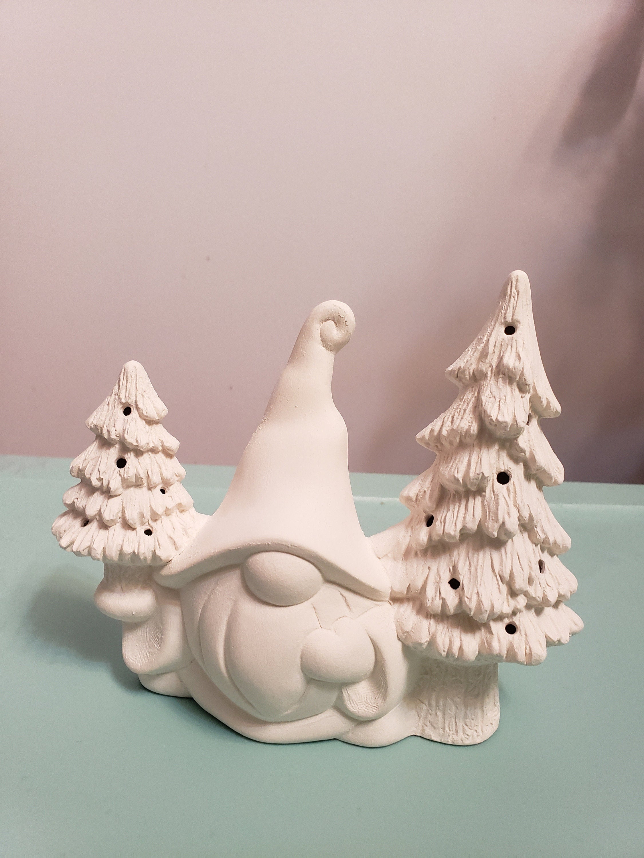 Gnome With Christmas Tree and Star