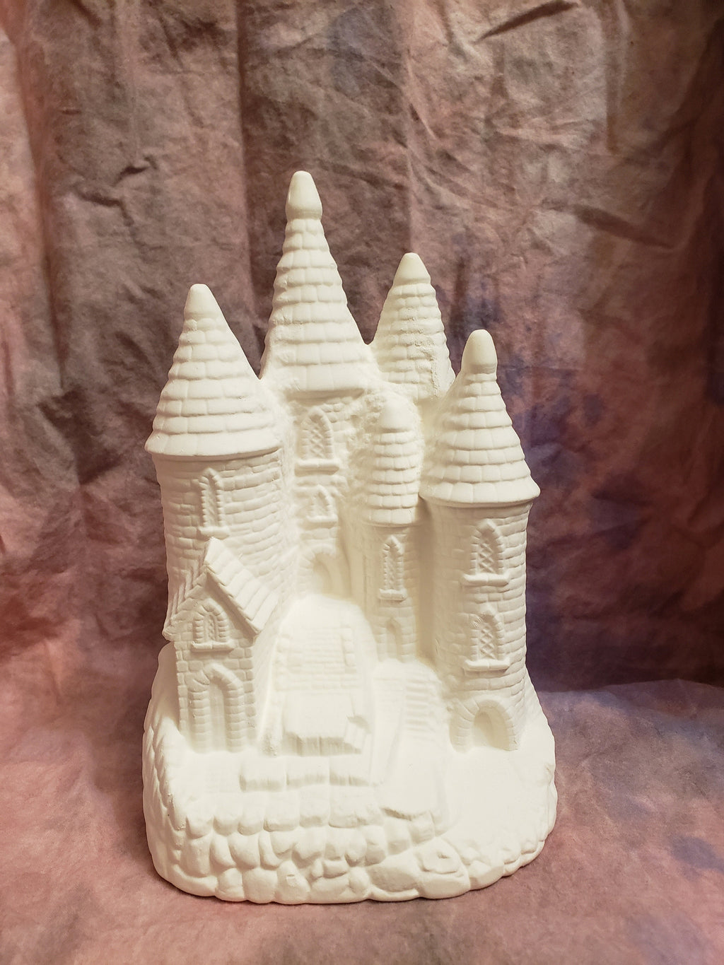Ceramic castle/ready to paint castle/ bisque castle