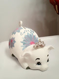 Piggy bank/personalized piggy bank/custom piggy bank/girls piggy bank/baby gift/baby shower gift/birthday gift