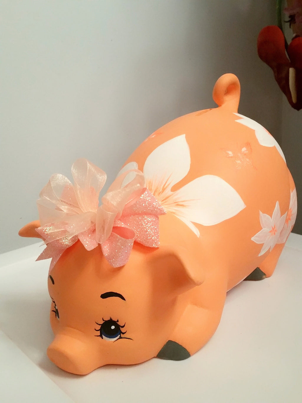 Piggy bank/personalized piggy bank/girls piggy bank/ceramic piggy bank/custom piggy bank/baby gift/baby shower gift