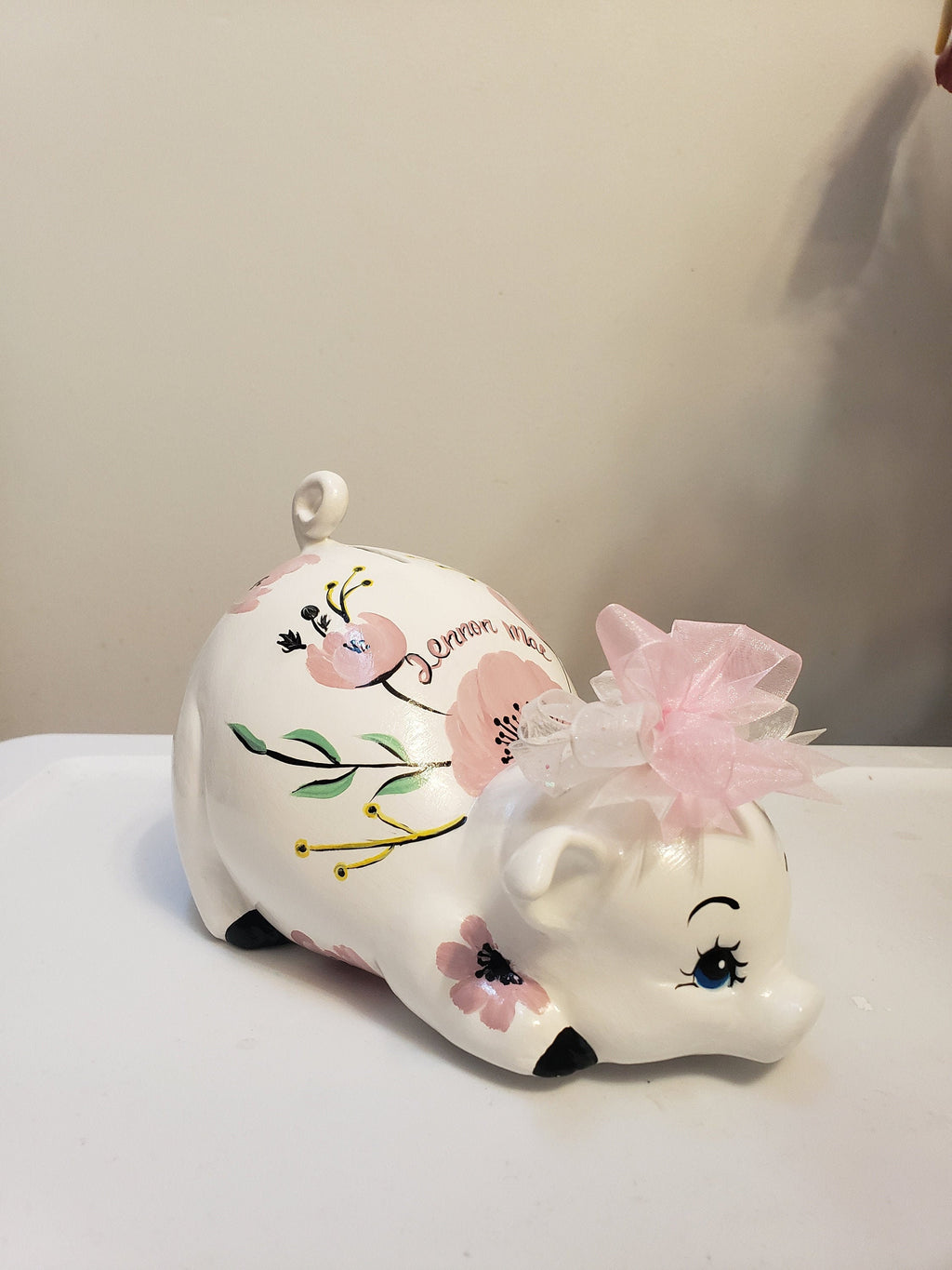 Piggy bank/personalized piggy bank/custom piggy bank/girls piggy bank/baby gift/baby shower gift/birthday gift