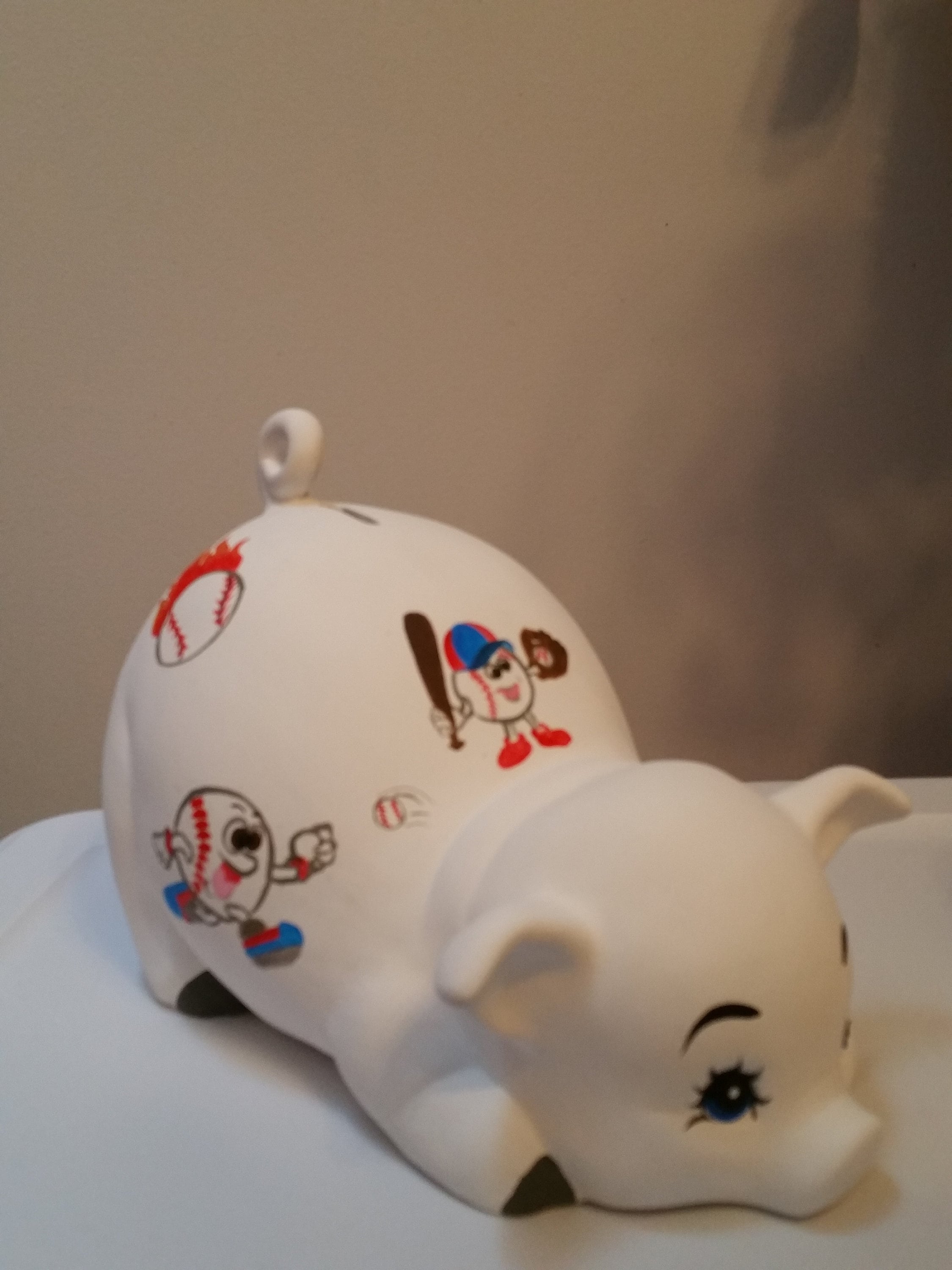 Piggy bank/personalized piggy bank/custom piggy bank/boys piggy bank/ceramic piggy bank/baby gift/baby shower gift/birthday gift