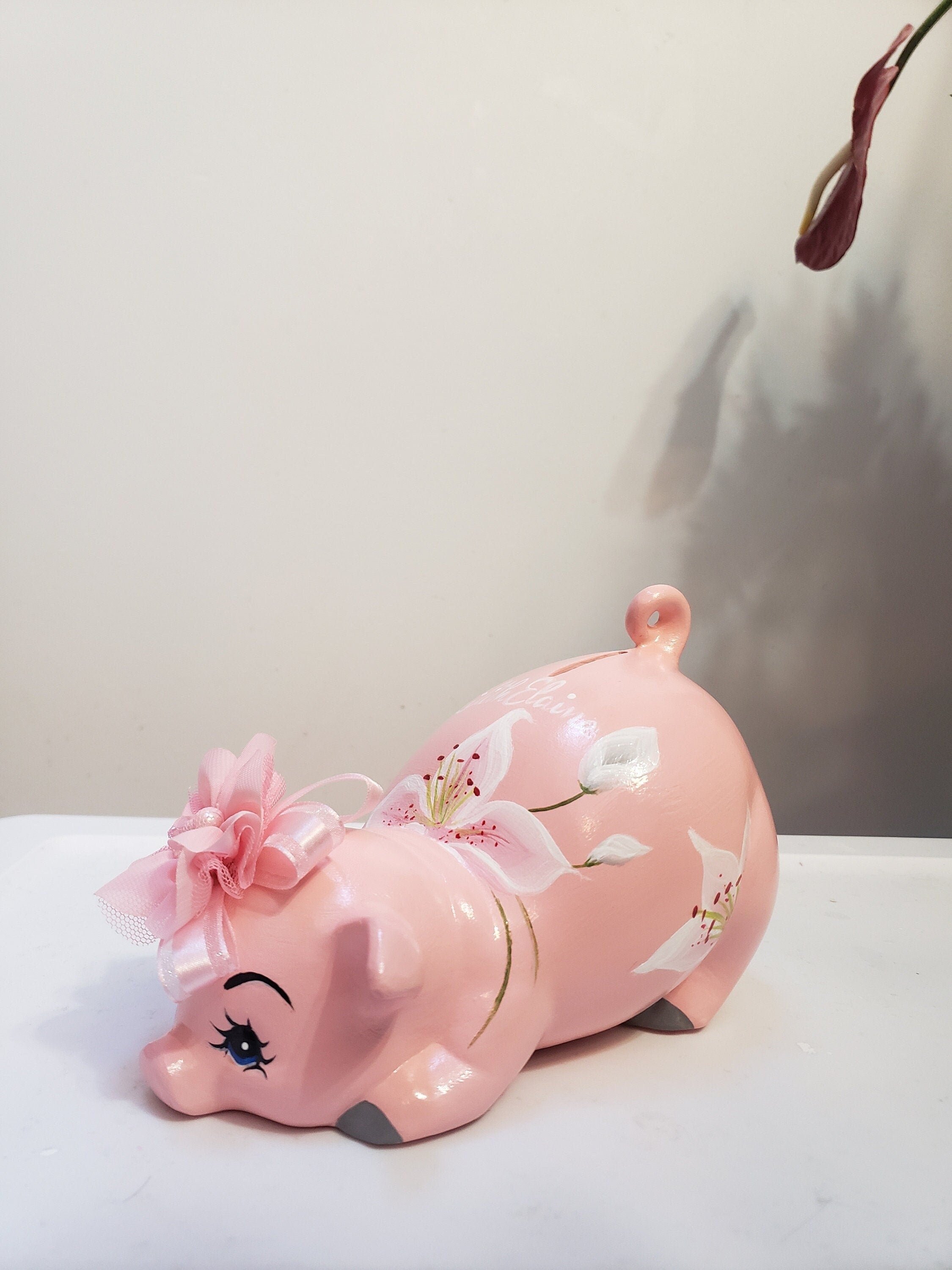 Piggy bank, ceramics piggy banks, personalized piggy bank, baby gift, baby shower gift