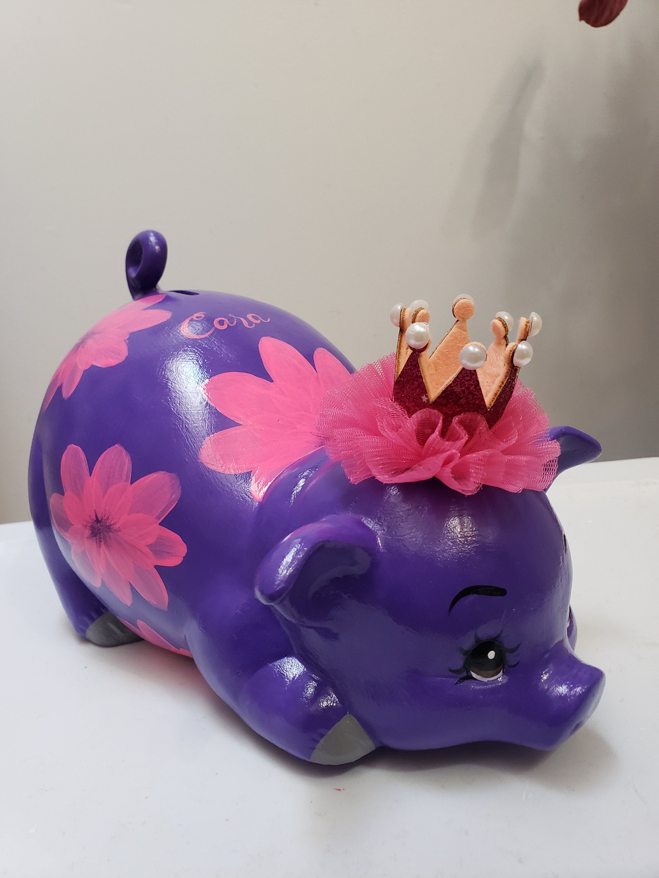 Large piggy bank with personalization/piggy bank/girls piggy bank
