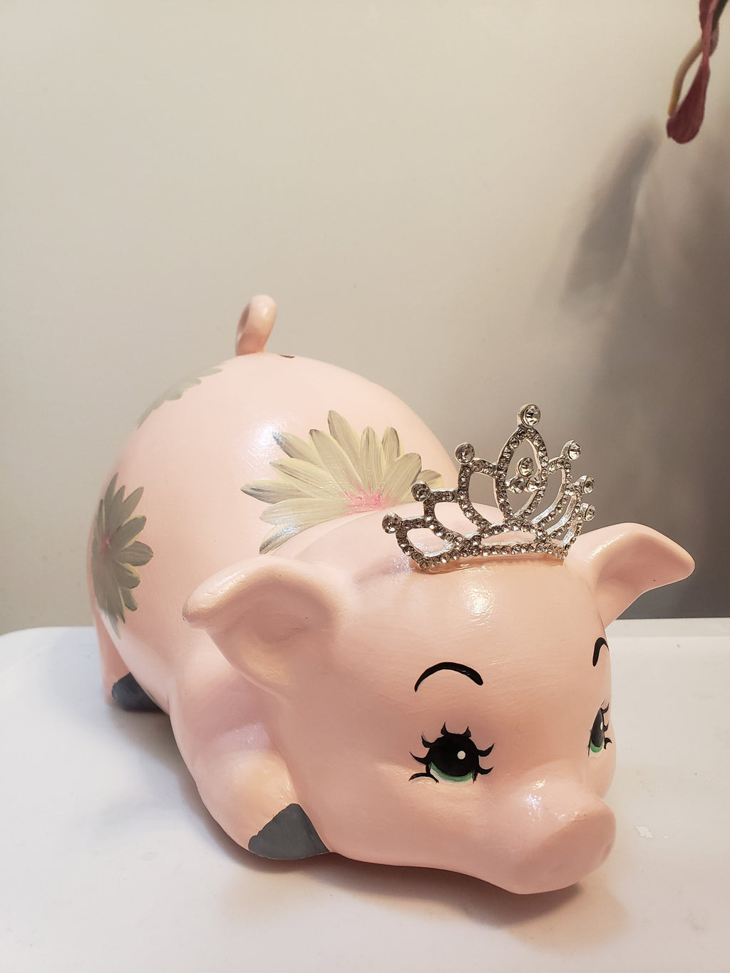 Piggy bank/large piggy bank/girls piggy bank/ceramics piggy bank/baby gift/baby shower gift