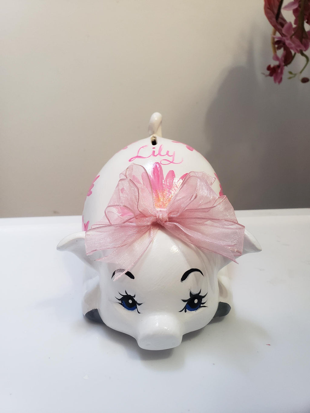 Piggy bank/personalized piggy bank/custom piggy bank/girls piggy bank/baby gift/baby shower gift/birthday gift