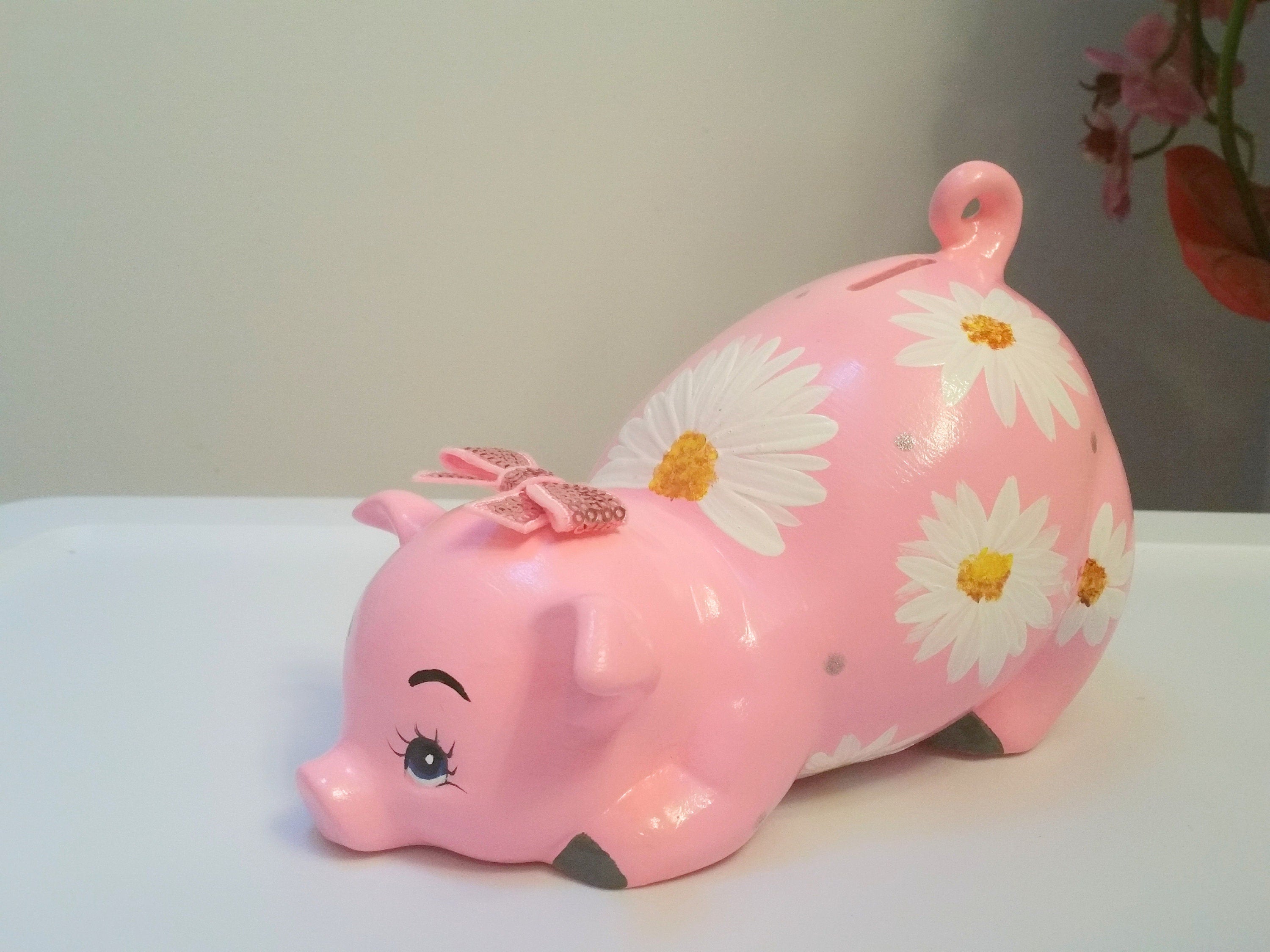 Piggy bank/Girls piggy bank/Personalized piggy bank/Baby bank/Baby gift/Baby shower gift