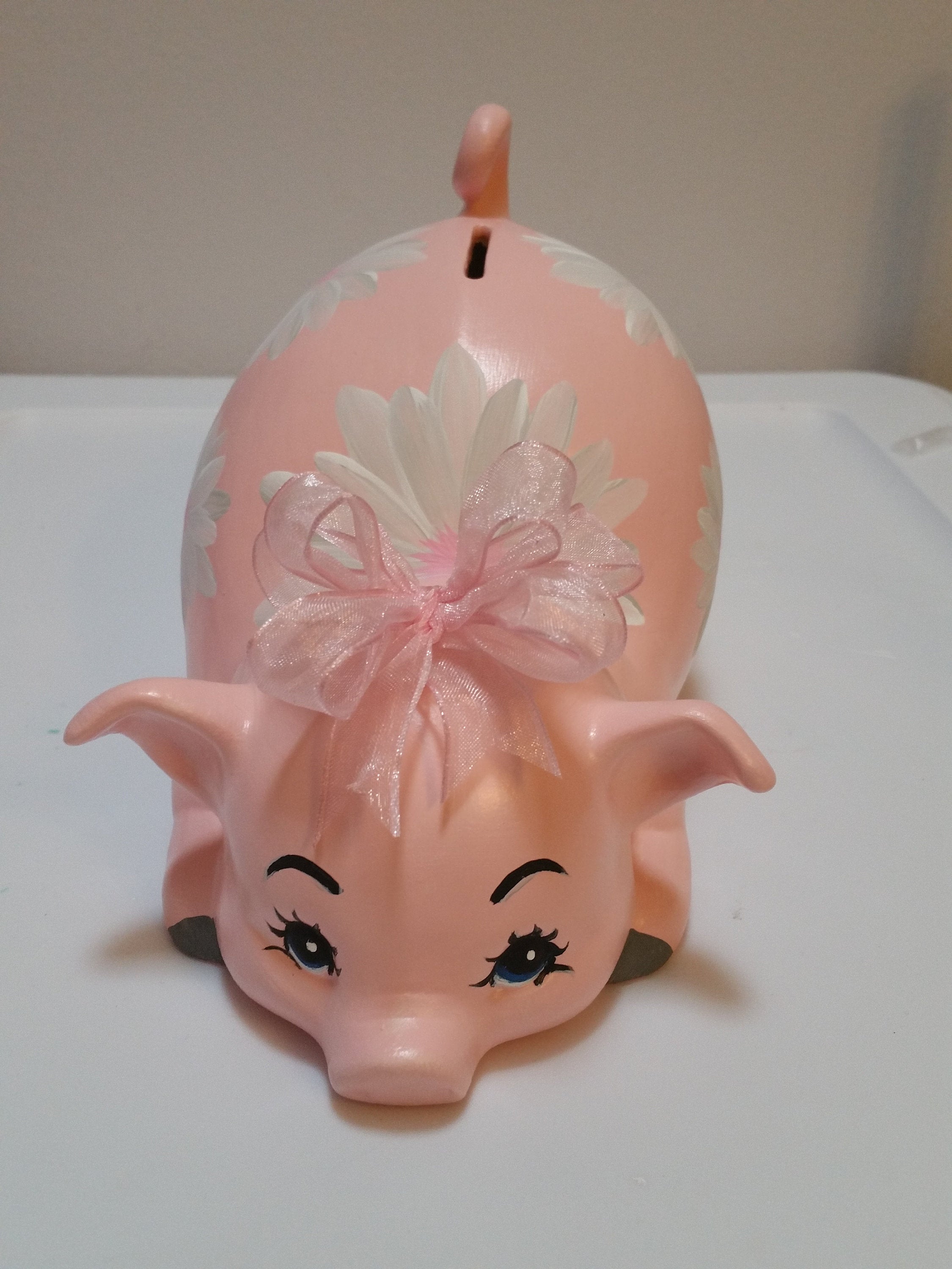 Large piggy bank with personalization/piggy bank/girls piggy bank