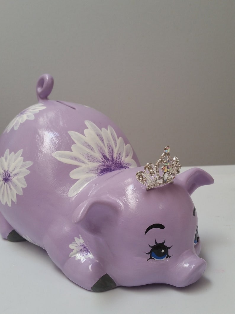Piggy bank/large piggy bank/girls piggy bank/ceramics piggy bank/baby gift/baby shower gift
