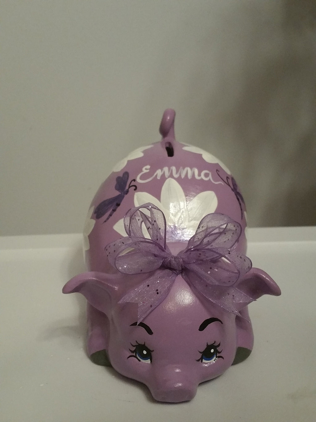 Piggy bank/personalized piggy bank/custom piggy bank/girls piggy bank/ceramic piggy bank/baby gift/baby shower gift/birthday gift