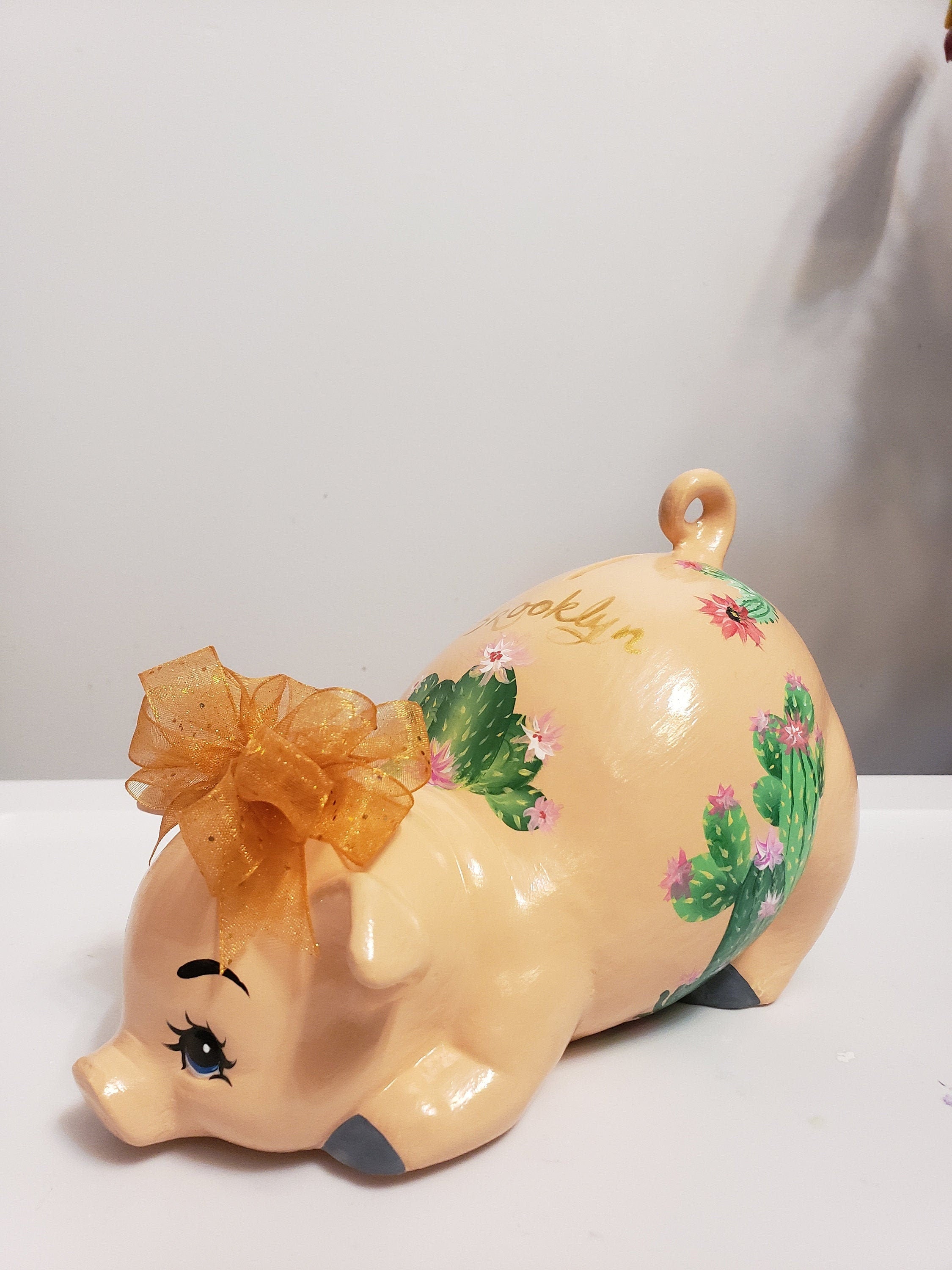 Piggy bank, ceramics piggy banks, personalized piggy bank, baby gift, baby shower gift