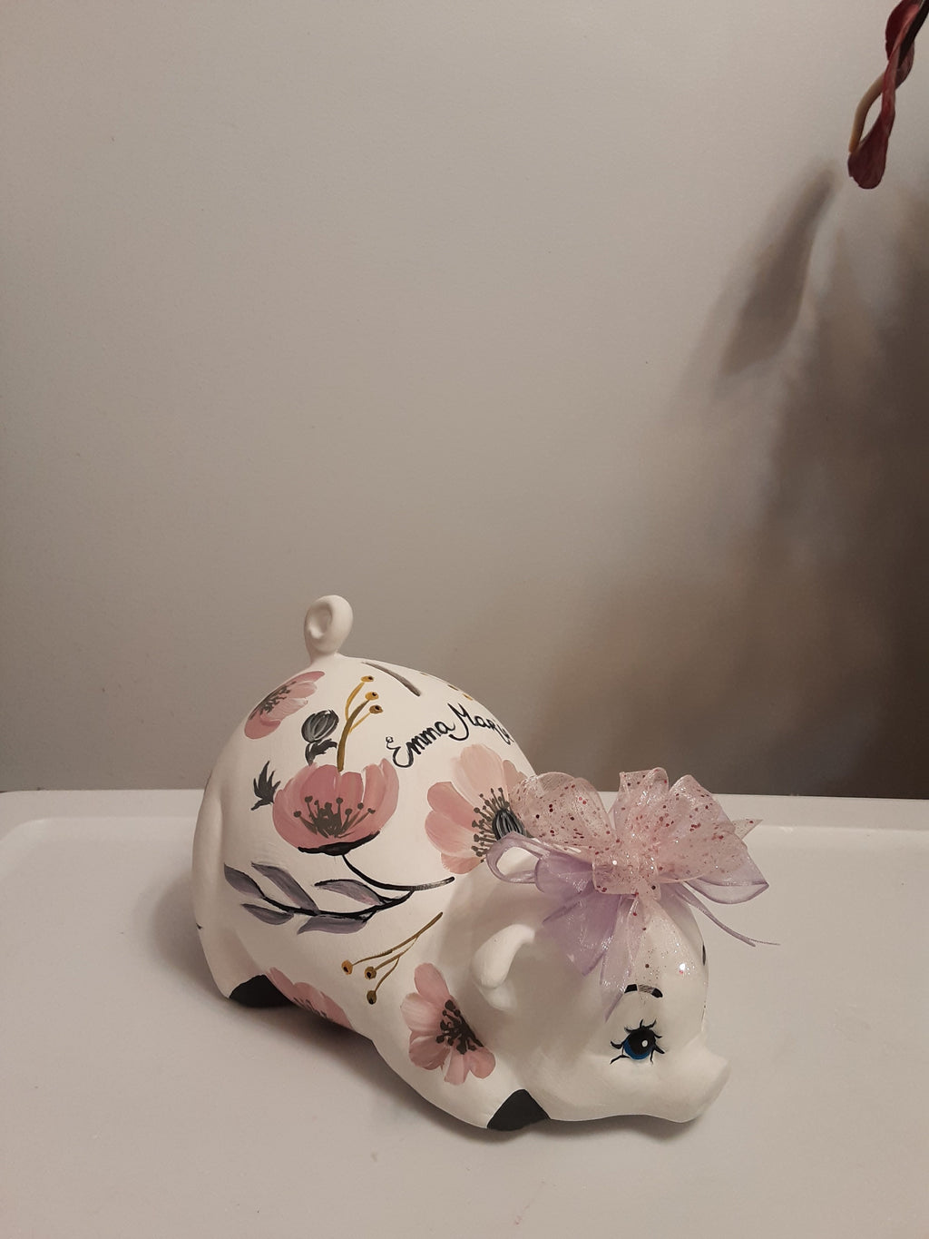 Piggy bank/personalized piggy bank/custom piggy bank/girls piggy bank/baby gift/baby shower gift/birthday gift
