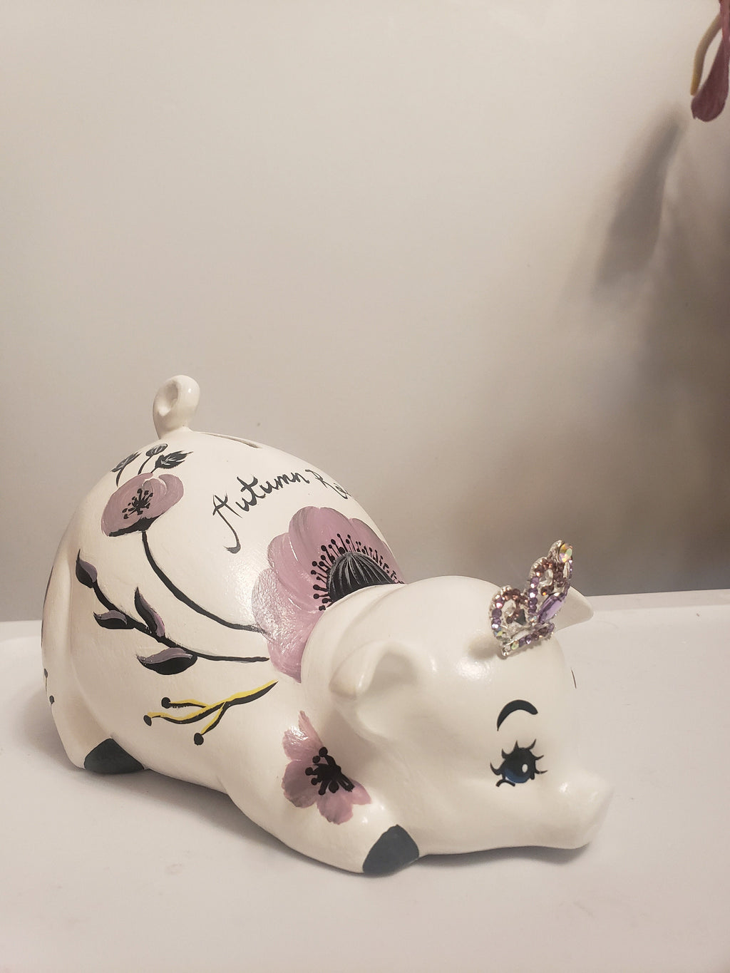 Piggy bank/personalized piggy bank/custom piggy bank/girls piggy bank/baby gift/baby shower gift/birthday gift