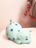 Personalized piggy bank/Boys piggy bank/ceramics piggy bank/baby gift/baby shower gift