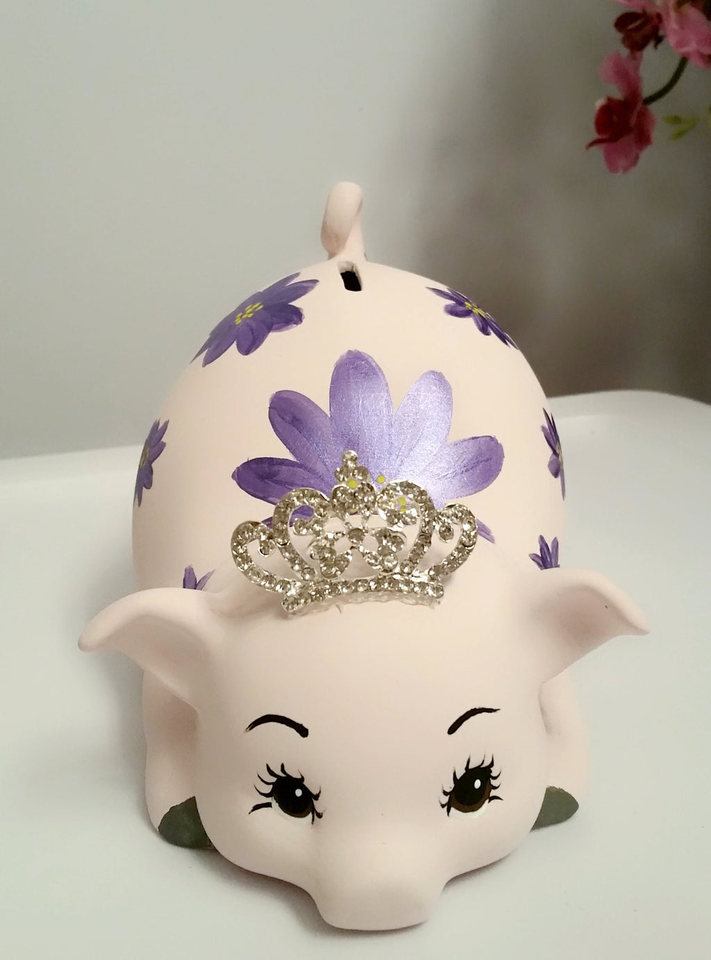 Piggy bank/Personalized piggy bank/girls piggy bank/baby bank/Ceramic piggy bank/Baby gift/Baby shower gift